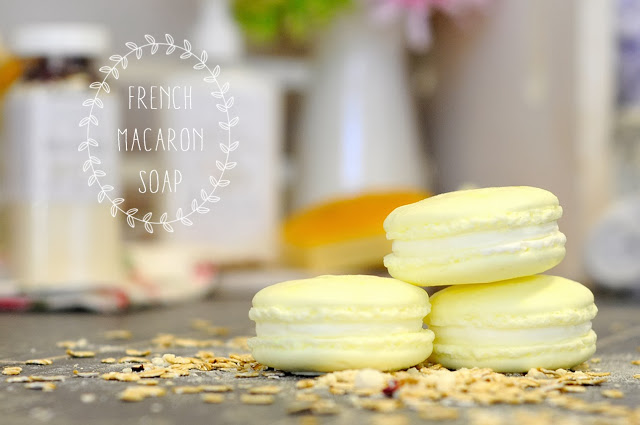 french vanilla macaron soap