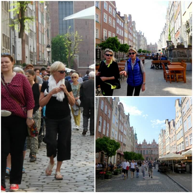 אנשים ברחוב בפולין
