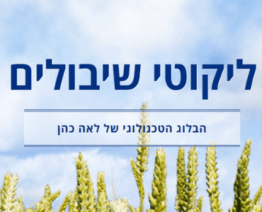 ליקוטי שיבולים הינו בלוג טכנולוגי של המתכנתת לאה כהן ובו תמצאו מאמרים בנוגע לכתיבת קוד ודברים שונים שקורים באינטרנט. בלוג טכנולוגי מומלץ